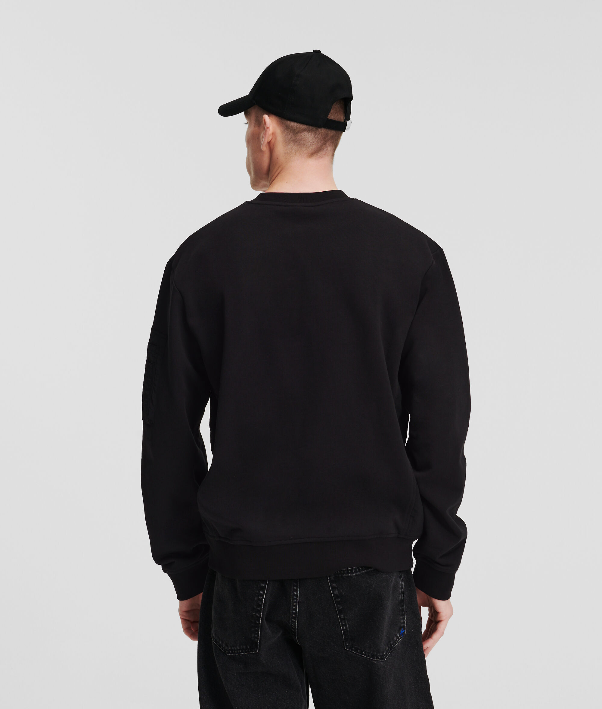 (image for) Unique Influence KLJ MIX MATERIAL SWEATSHIRT